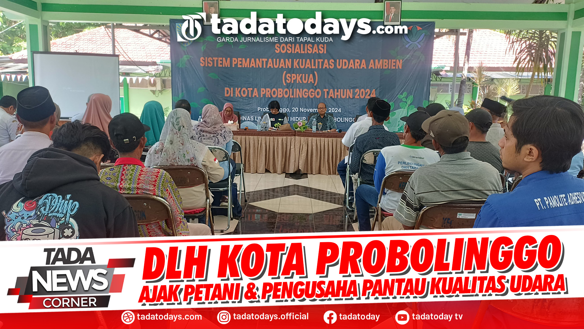 DLH KOTA PROBOLINGGO AJAK PETANI & PENGUSAHA PANTAU KUALITAS UDARA