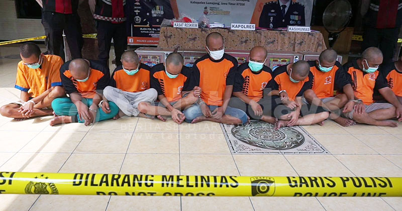 Polres Lumajang Ungkap 10 Kasus Judi Online dan 1 Judi Ding Dong