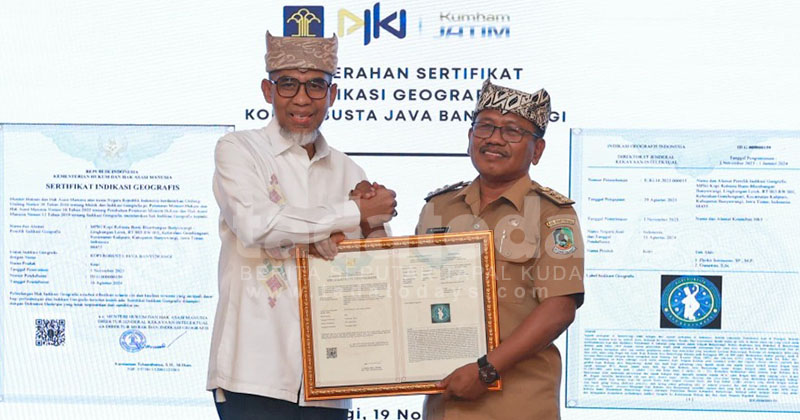 Kopi Robusta Java Banyuwangi Mendapat Sertifikat Indikasi Geografis