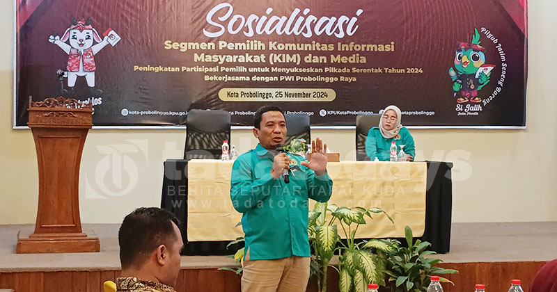 KPU Ajak Wartawan dan KIM Kawal Partisipasi Pilkada Kota Probolinggo