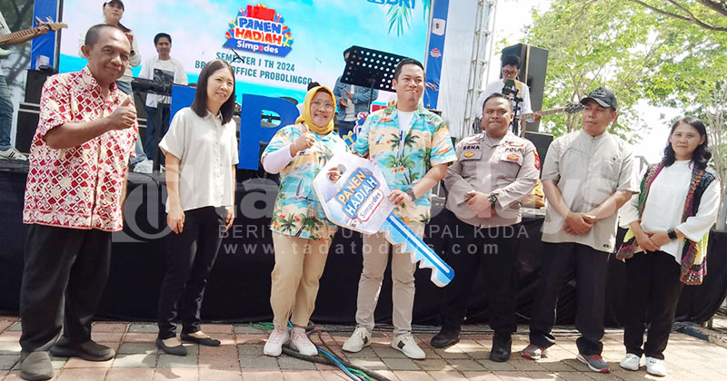 BRI Kantor Cabang Probolinggo Gelar Pengundian Panen Hadiah Simpedes Semester 1 Tahun 2024