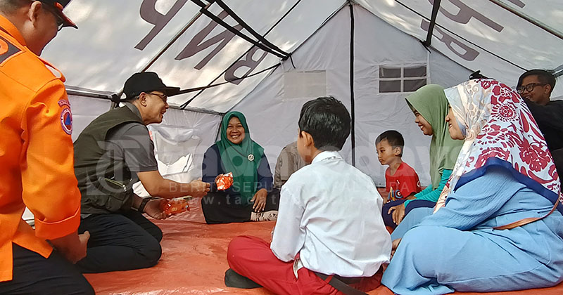 Dua Kecamatan di Kota Probolinggo Rawan Banjir, BPBD Gelar Simulasi Tanggap Bencana