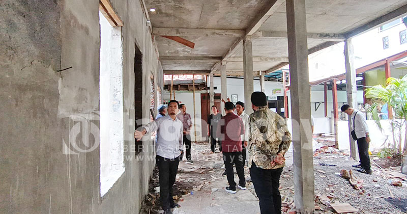 Baru Capai 30 Persen, Proyek Ruang IBS RSUD dr Moh. Saleh Kota Probolinggo Diputus Kontrak