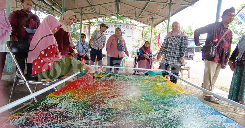 Membatik Ciprat, Cara Disabilitas Kota Probolinggo Memperingati Hari Disabilitas Internasional