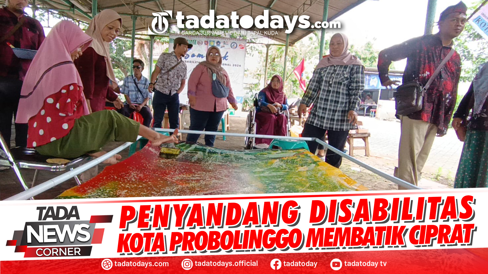 PENYANDANG DISABILITAS KOTA PROBOLINGGO MEMBATIK CIPRAT