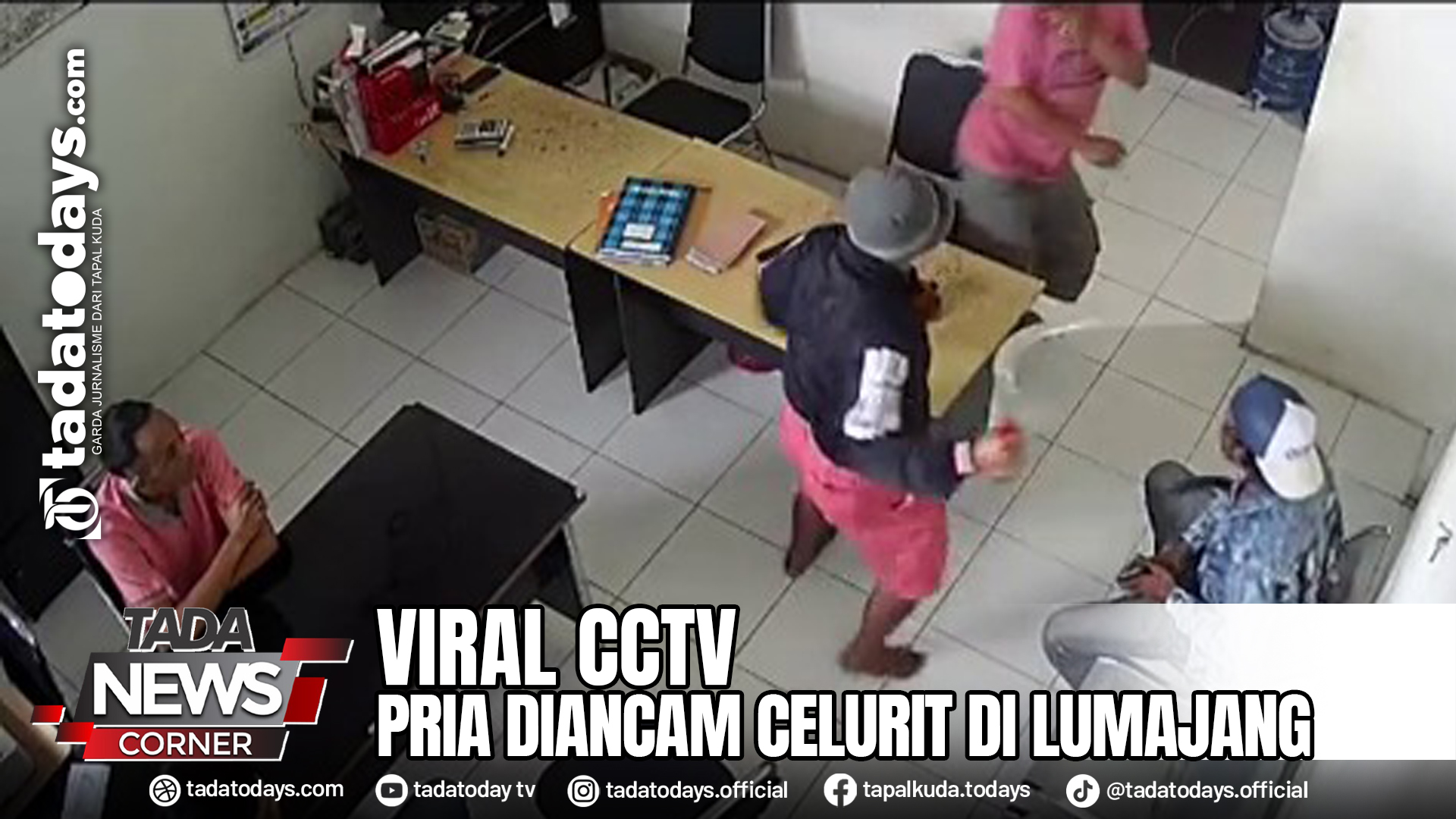 VIRAL CCTV PRIA DIANCAM CELURIT DI LUMAJANG