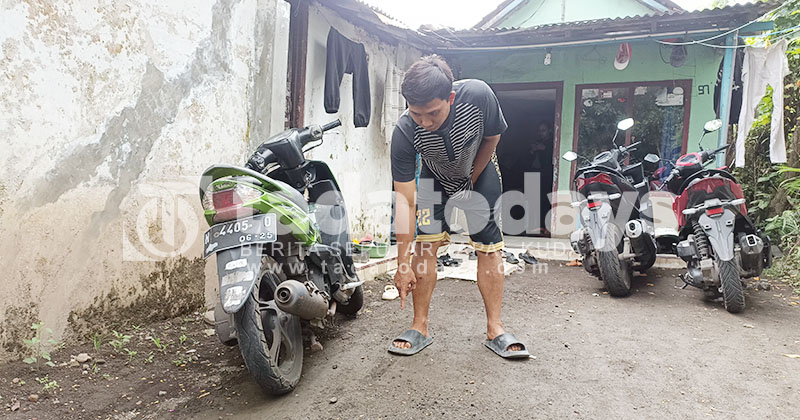 Maling Bersenjata Celurit, Sikat Sepeda Motor di Mayangan Kota Probolinggo