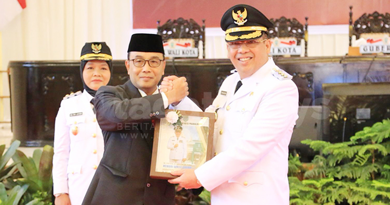 Paripurna Sertijab, Wali Kota – Wawali Kota Probolinggo Paparkan Program Visi - Misi