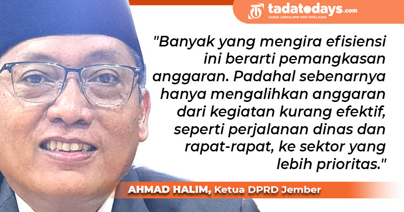 Perampingan OPD di Jember, Ketua DPRD: Efisiensi dan Tepat Sasaran