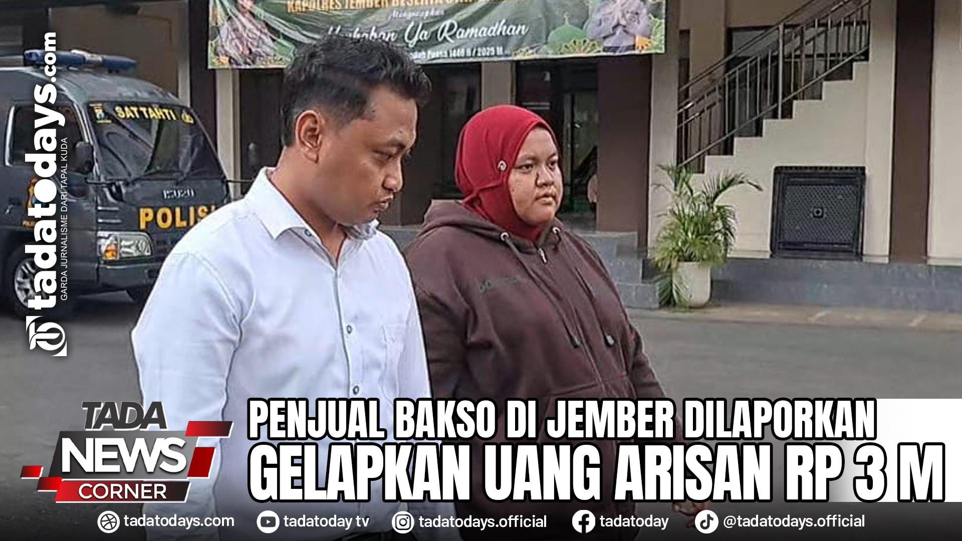 PENJUAL BAKSO DI JEMBER DILAPORKAN GELAPKAN UANG ARISAN RP 3 M