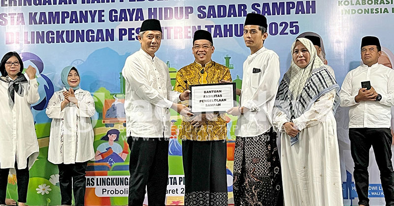 HPSN 2025, Wali Kota Probolinggo dr Aminuddin: Pesantren Jadi Percontohan Pengelolaan Sampah