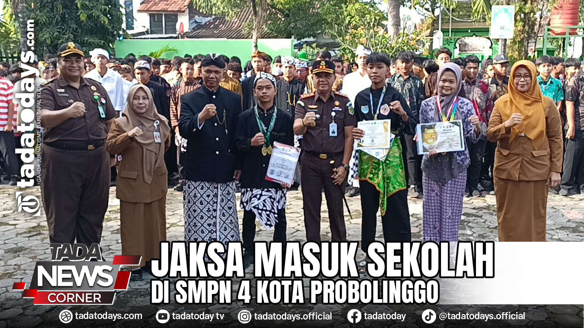 JAKSA MASUK SEKOLAH DI SMPN 4 KOTA PROBOLINGGO