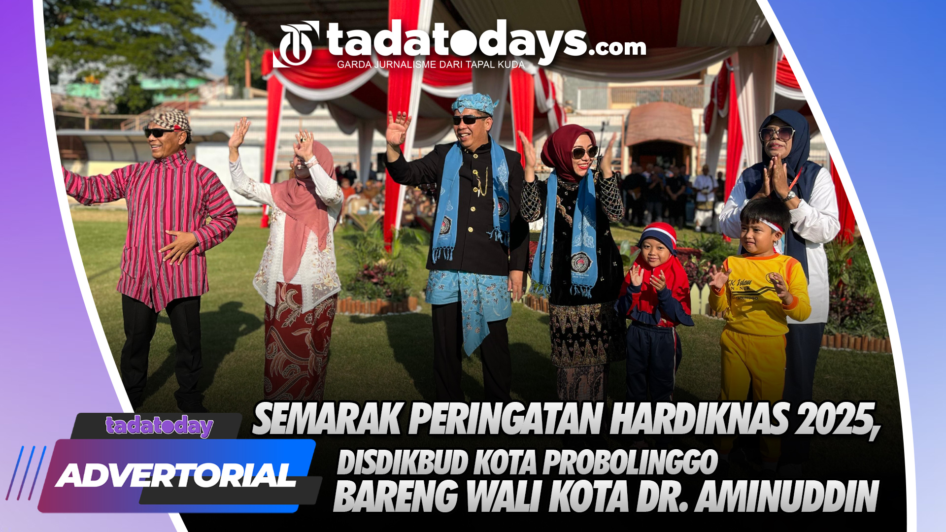SEMARAK PERINGATAN HARDIKNAS 2025, DISDIKBUD KOTA PROBOLINGGO BARENG WALI KOTA AMINUDDIN