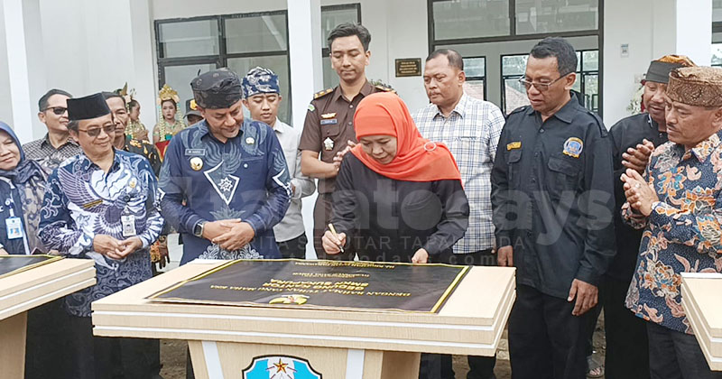 Sempat Mangkrak, Gedung SMKN 1 Sukapura Kampus 2 Diresmikan Gubernur Jatim