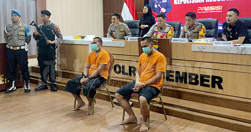 Kasus Pembunuhan 2013 di Jember Terungkap, 2 Pelaku Ditangkap, 2 Buron