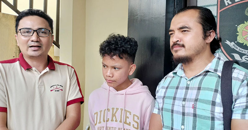 Jenguk Sang Ayah di Polresta, Penyanyi Cilik Farel Berharap Ayahnya Belajar dari Kesalahan
