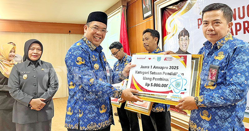 Sukses Awarding Para Juara Anugerah Inovasi Kota Probolinggo (Anvapro) 2025