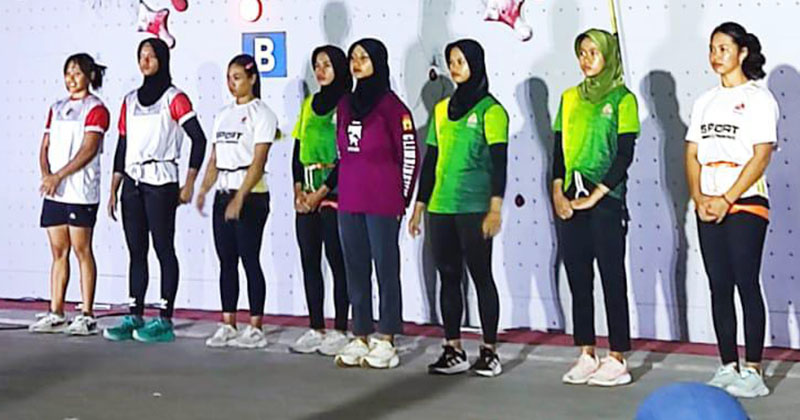 Atlet Panjat Tebing Kota Probolinggo Raih Tiga Medali di Kejurnas KU FPTI 2025