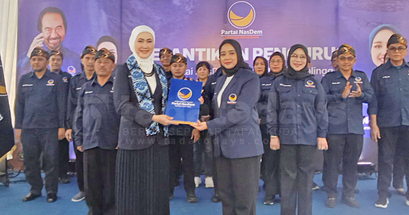Dini Rahmania Pimpin Partai NasDem Kabupaten Probolinggo 2025-2029, Pengurus Resmi Dilantik