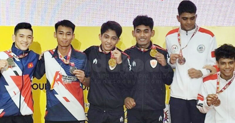Ini Dimas Lukito, Atlet Muaythai asal Probolinggo Juara Asia yang Diarak Pakai Gerobak