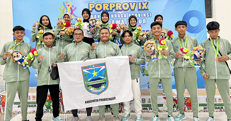 Kabupaten Probolinggo Naik Peringkat di Porprov 2025, Kota Probolinggo Melorot