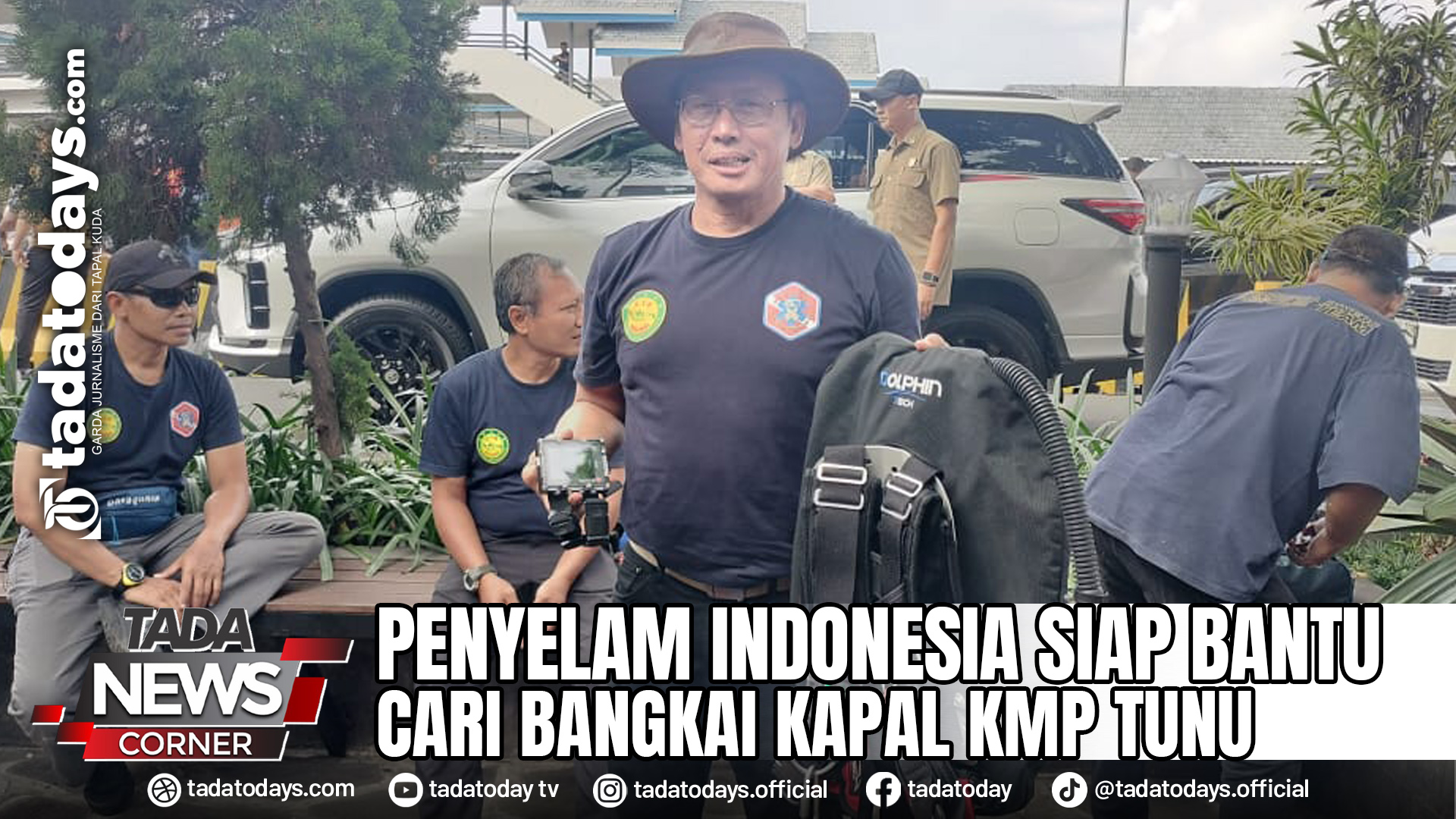PENYELAM INDONESIA SIAP BANTU CARI BANGKAI KAPAL KMP TUNU
