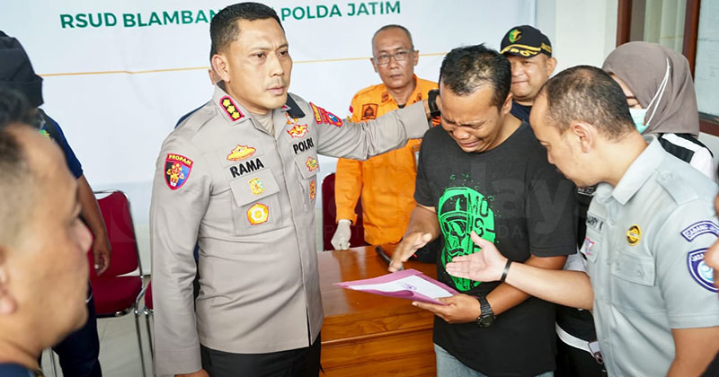 Tim DVI Polda Jatim Berhasil Identifikasi Satu Lagi Jenazah Korban KMP Tunu Pratama Jaya
