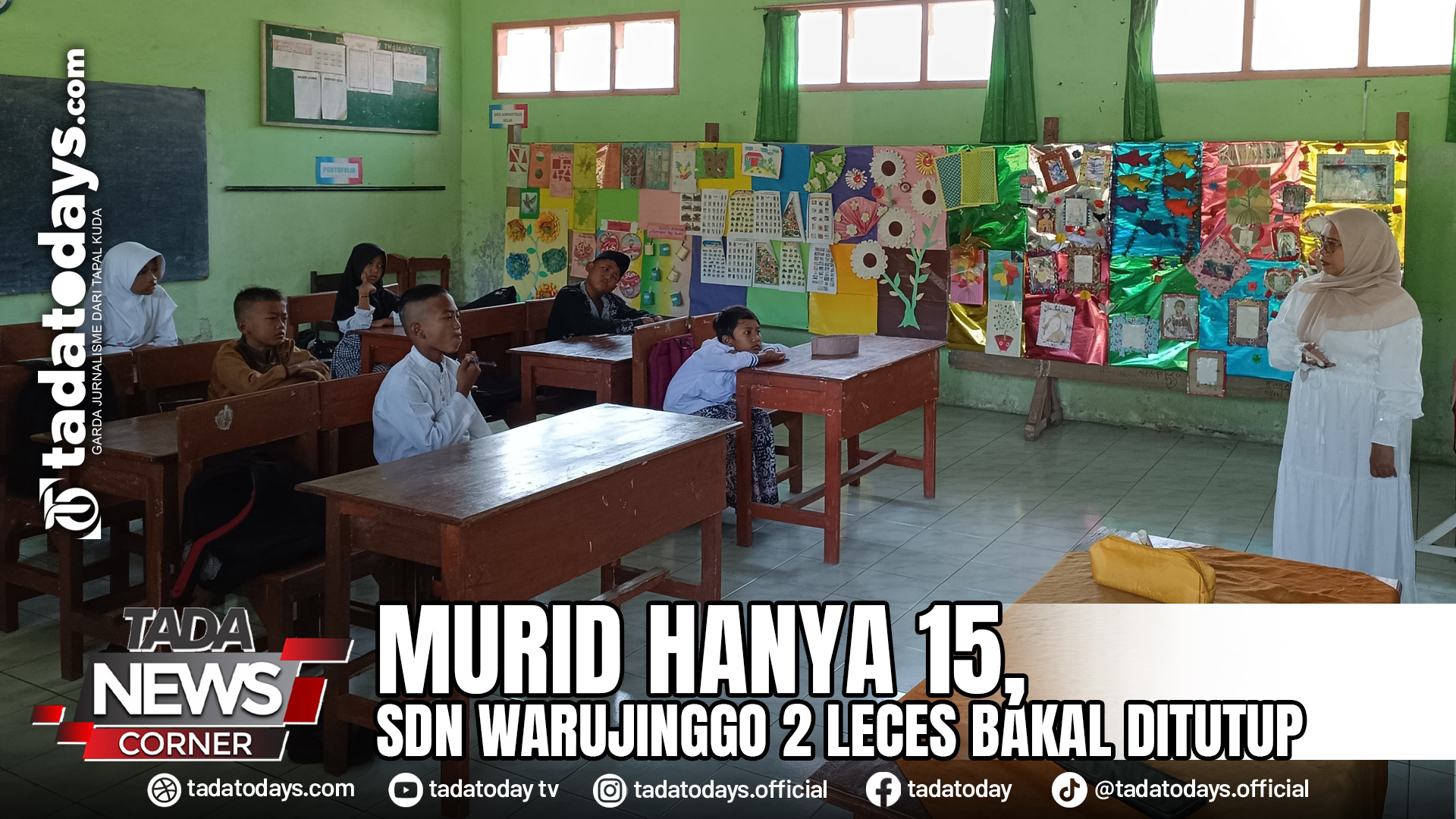 MURID HANYA 15, SDN WARUJINGGO 2 LECES BAKAL DITUTUP