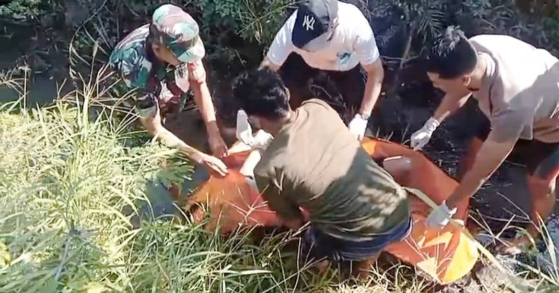 Mayat Pria asal Madiun Ditemukan Mengapung di Sungai Purwosari Pasuruan