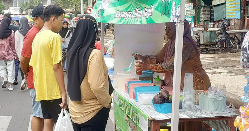 Pasar Minggu Dipindah ke Jalan Suroyo, PKL Dapat Nomor Urut, Namun Khawatir Tidak Tertib