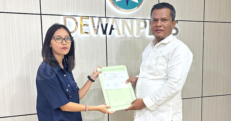 Anggota DPRD Pasuruan Rudi Hartono Resmi Laporkan Sejumlah Media ke Dewan Pers