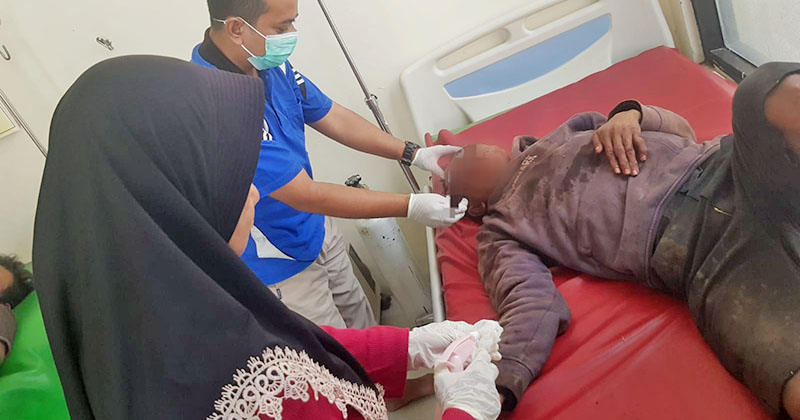 Kepergok Curi Motor di Sawah, 2 Maling di Kraton Pasuruan Babak Belur Dimassa