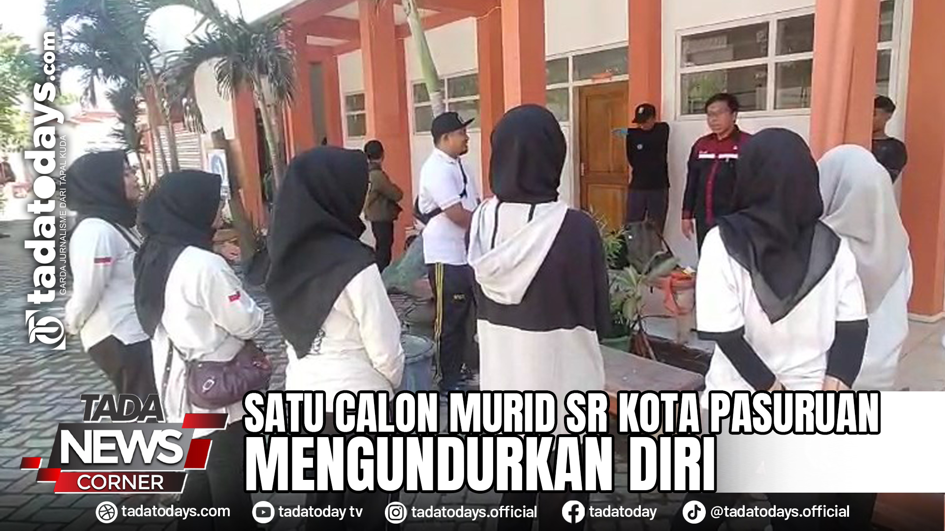 SATU CALON MURID SEKOLAH RAKYAT KOTA PASURUAN MENGUNDURKAN DIRI