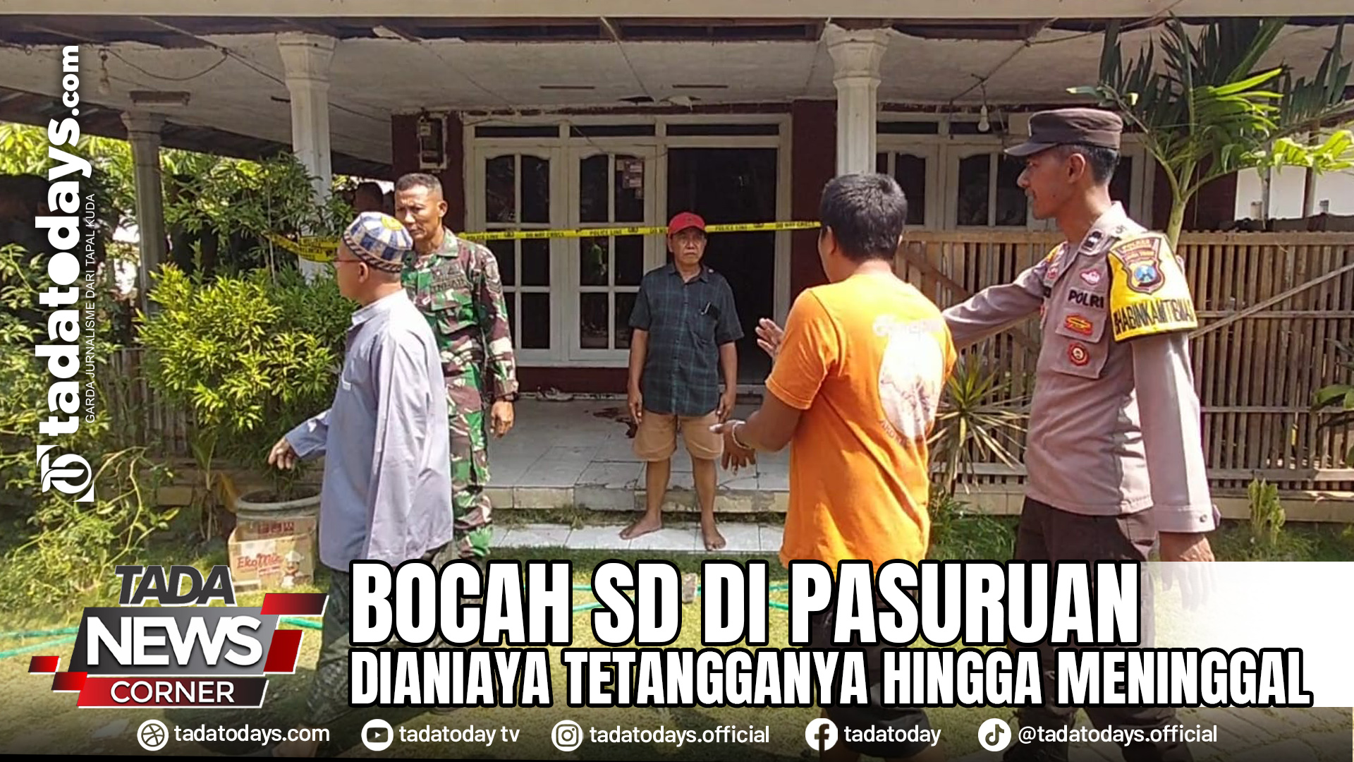 BOCAH SD DI PASURUAN DIANIAYA TETANGGANYA HINGGA MENINGGAL
