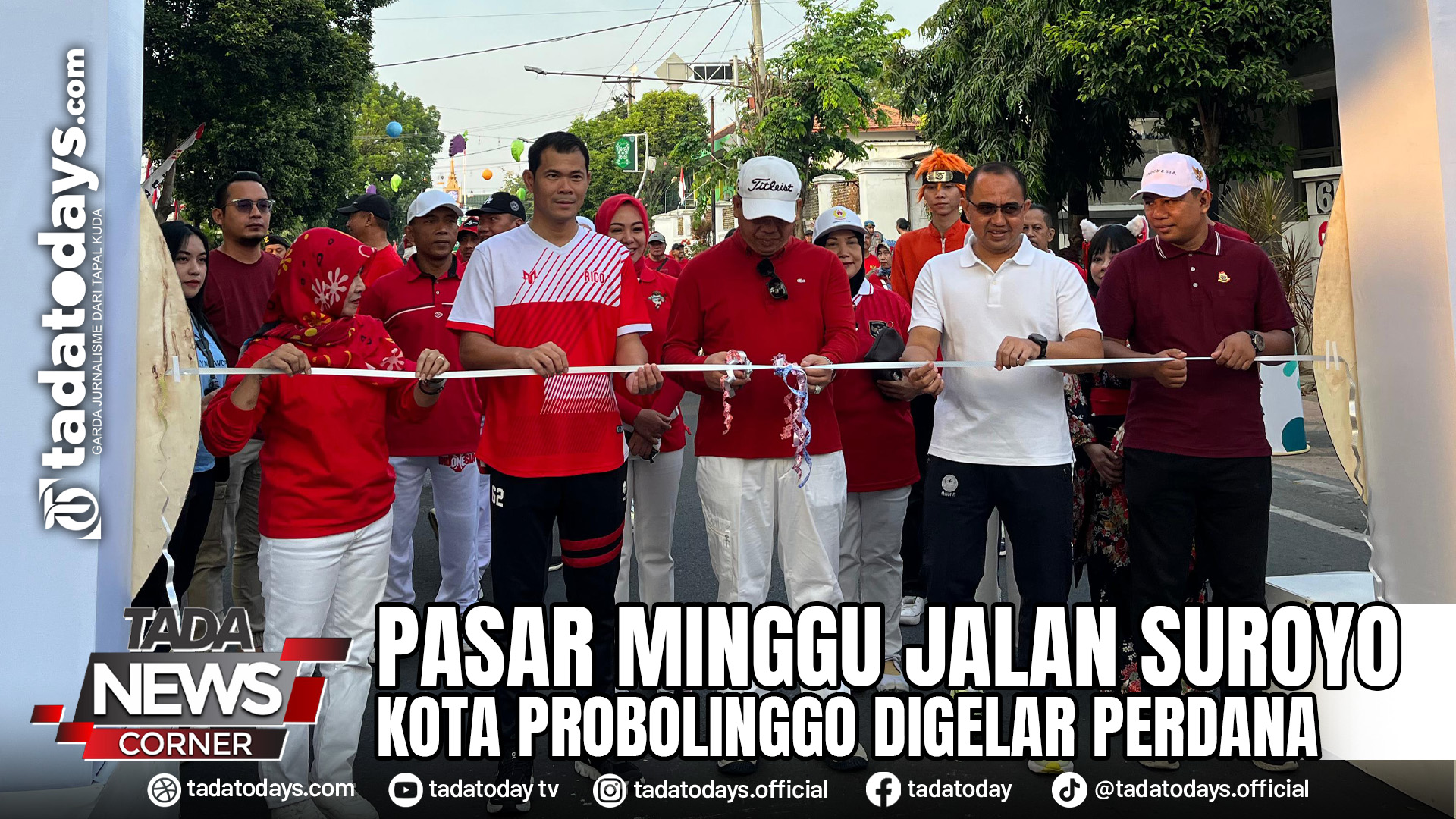 PASAR MINGGU JALAN SUROYO KOTA PROBOLINGGO DIGELAR PERDANA