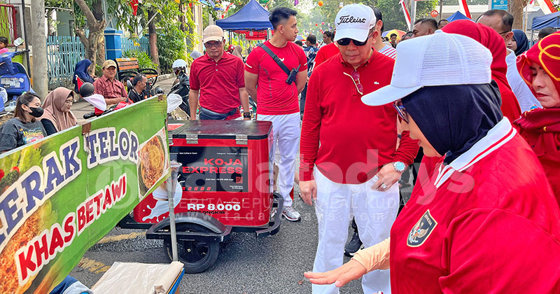 Pasar Minggu Jalan Suroyo Kota Probolinggo Digelar Perdana, Direspons Positif Pedagang dan Pengunjung