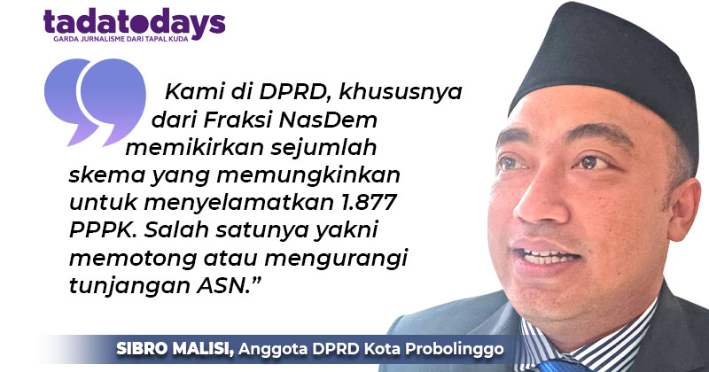 Dilema Angkat 1.877 PPPK Penuh Waktu, Sibro: Potong Tunjangan atau PAD Naik 5 Kali Lipat