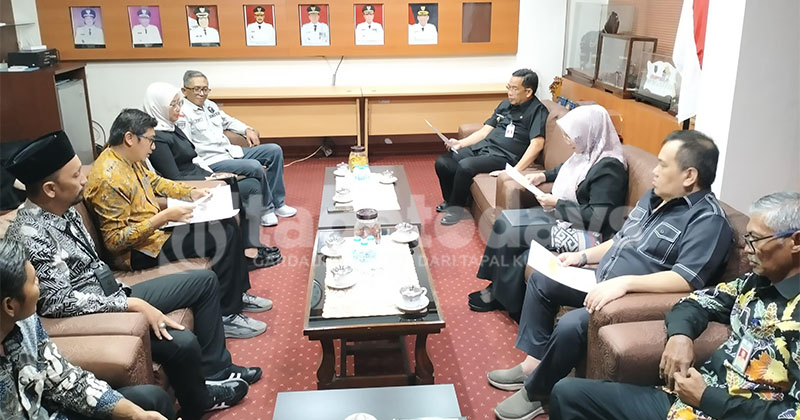 Bahas Legalisasi Jadi Satker, Bawaslu Kota Probolinggo Temui Wali Kota