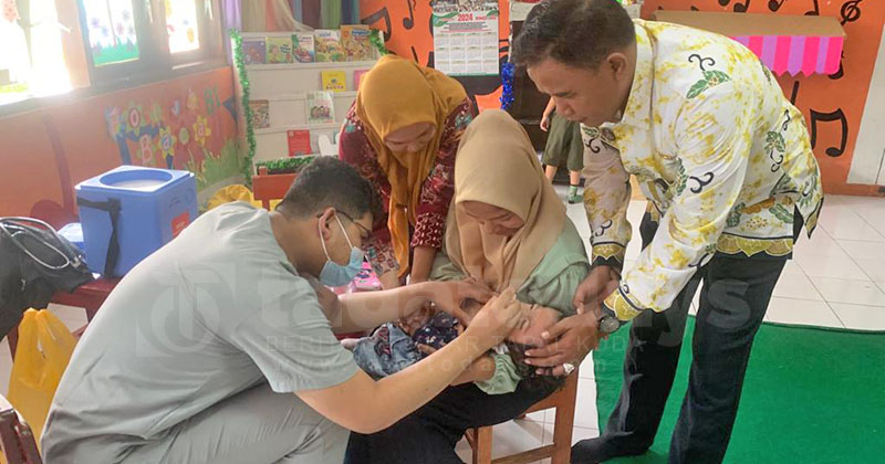 Siapkan 11 Ribu Vaksin Campak, Dinkes Jember Fokus ke Wilayah Pinggiran