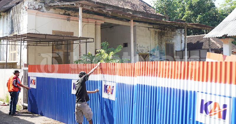 KAI Daop 9 Jember Amankan Aset Rumah Dinas di Kawasan Heritage Kota Probolinggo