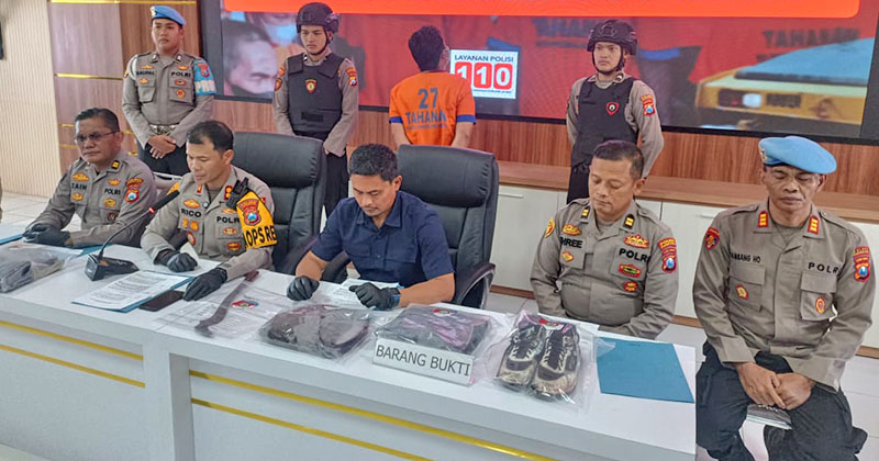 Nonton Karnaval, Pemuda Probolinggo Disabet Celurit 25 Kali, Pelaku Ditangkap Polresta