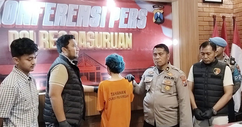 Pos Polisi Pandaan Pasuruan Dilempar Bom Molotov, Pelaku Ditangkap
