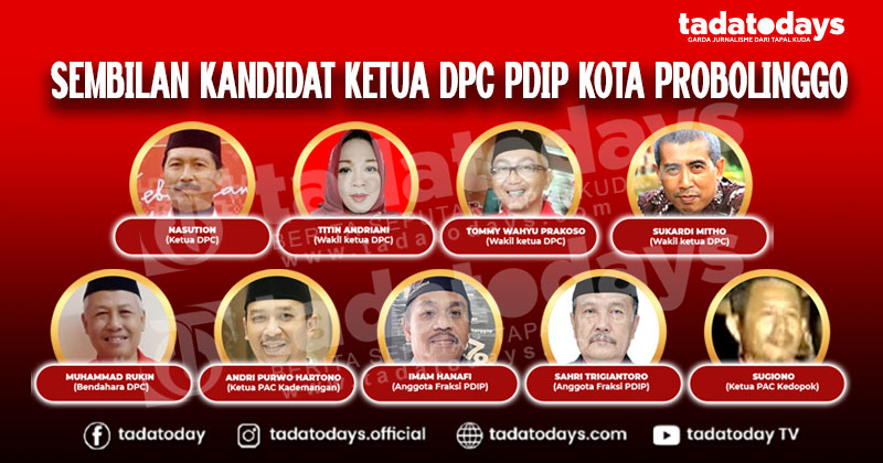 Muncul 9 Nama di Bursa Calon Ketua DPC PDIP Kota Probolinggo, Ini Mereka