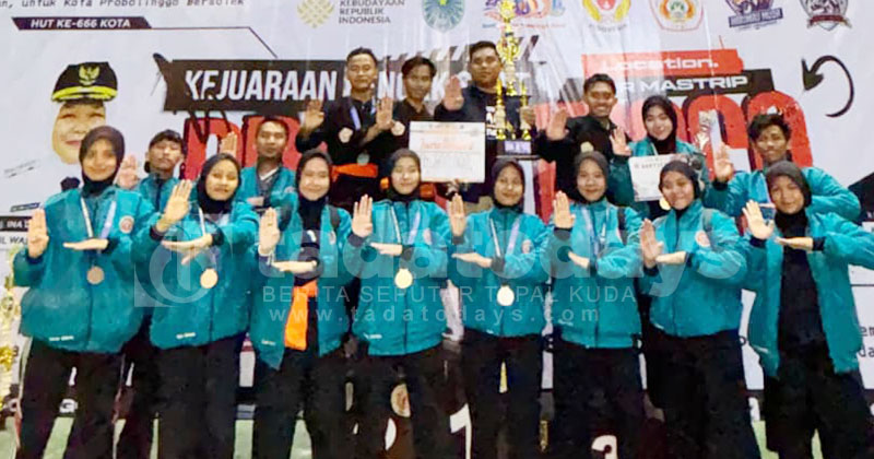 Tapak Suci IAD Raih Juara Umum II Kejurnas Pencak Silat Probolinggo Championship 2025