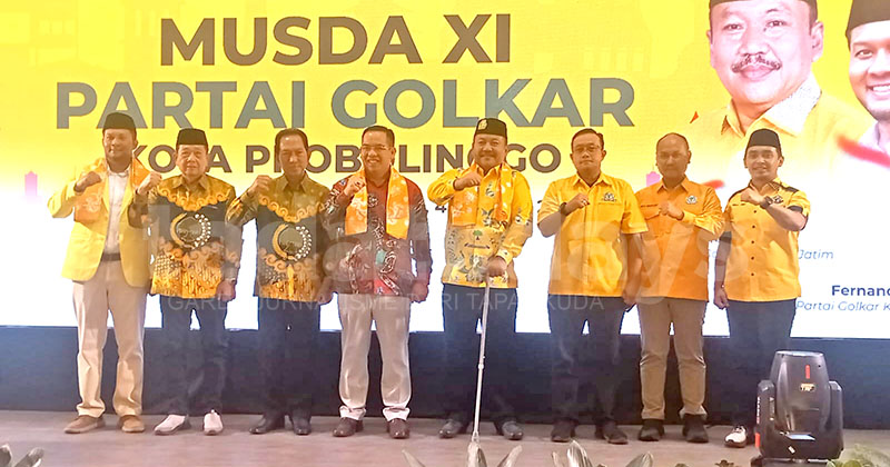 Musda XI DPD Partai Golkar Kota Probolinggo, Fernanda Zulkarnain Terpilih Aklamasi