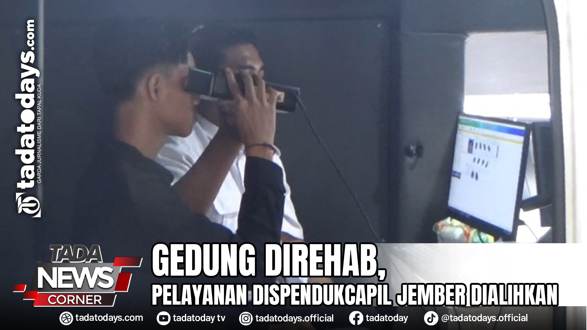 GEDUNG DIREHAB, PELAYANAN DISPENDUKCAPIL JEMBER DIALIHKAN