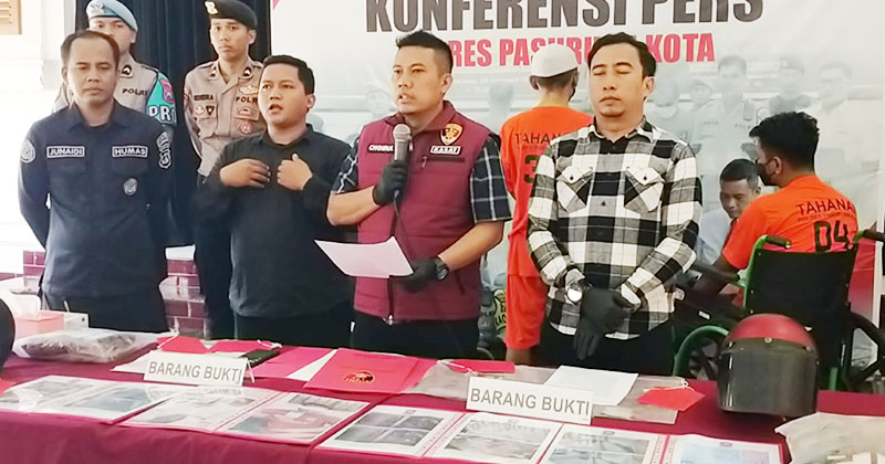Komplotan Curanmor di Pasuruan Jual Motor Curian Rp 3 Juta, Hasilnya buat Bayar Utang dan Nyabu