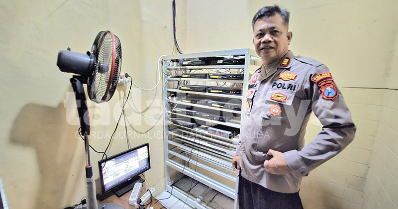 Tekan Kriminalitas, Polsek Winongan Pasuruan Integrasikan Puluhan CCTV, Pantau 12 Desa 24 Jam