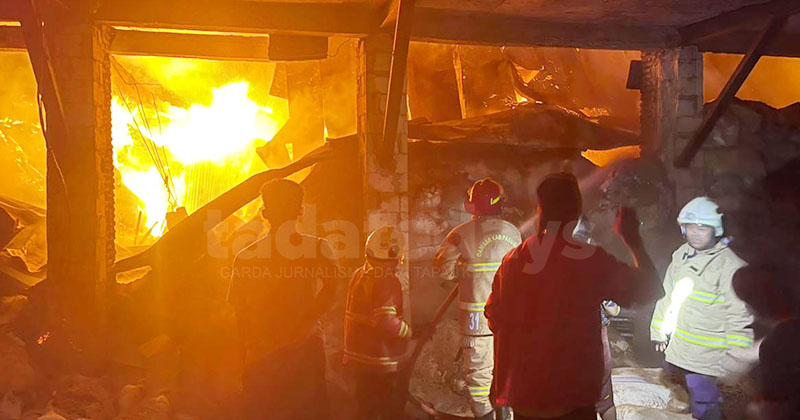 Gudang Katul di Grati Pasuruan Terbakar, Pemilik Rugi Ratusan Juta