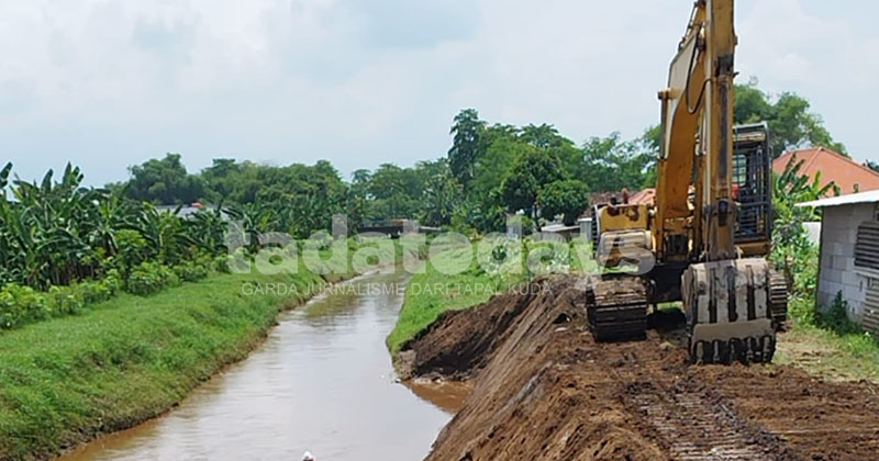 Rawan Banjir, BPBD Normalisasi Sungai Petung Pasuruan